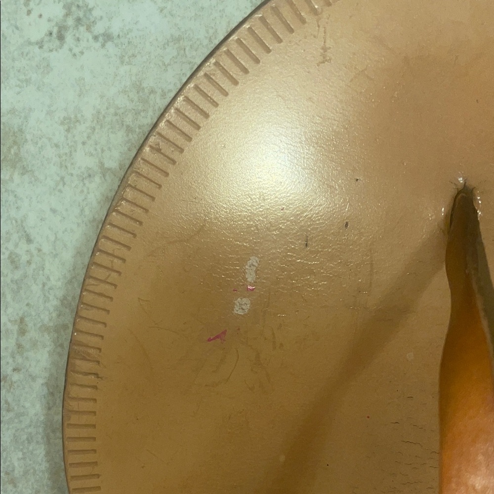 Joie Brown Leather Toe-Post Slide Sandals - Picture 7 of 8